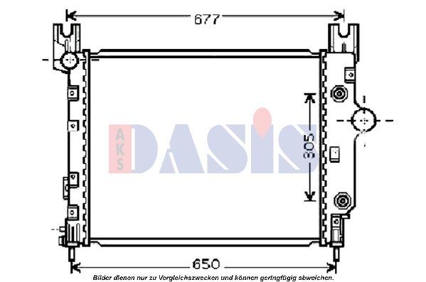 AKS DASIS Radiators, Motora dzesēšanas sistēma 520111N